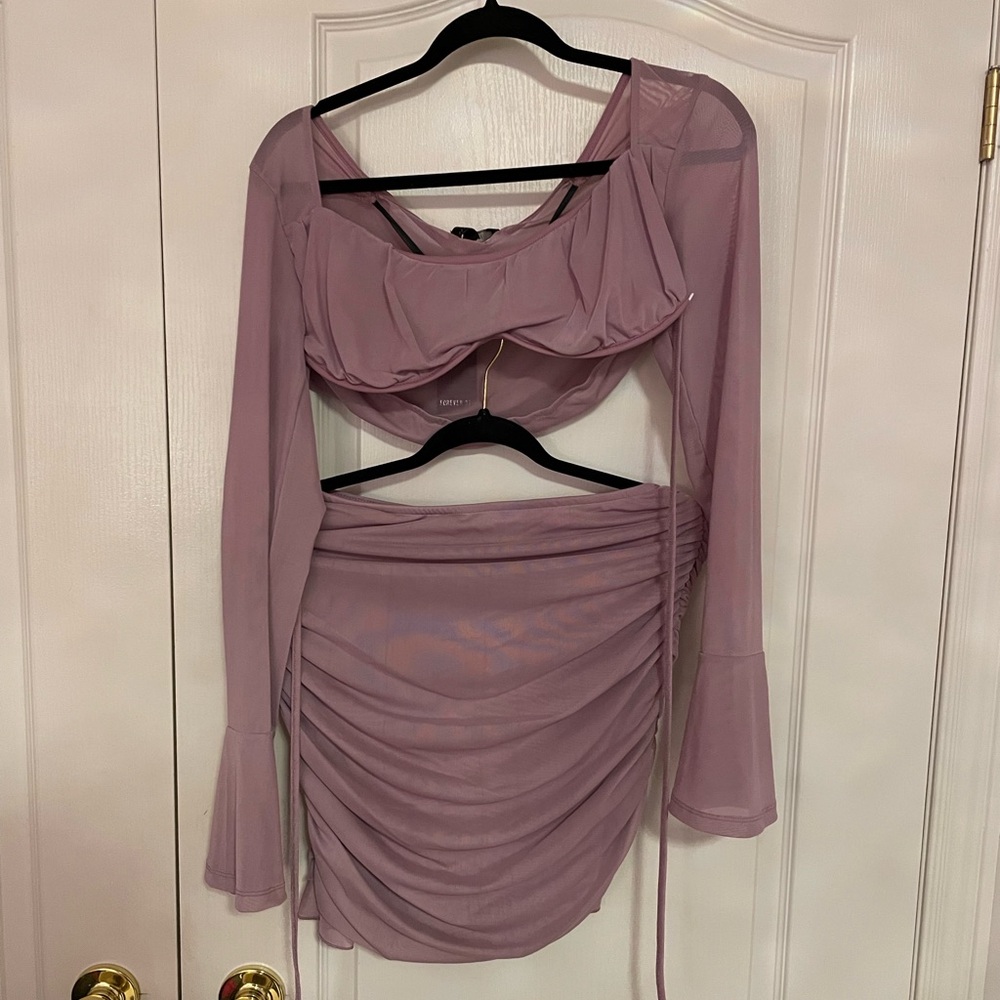 Forever 21 Skirt Set - Lilac